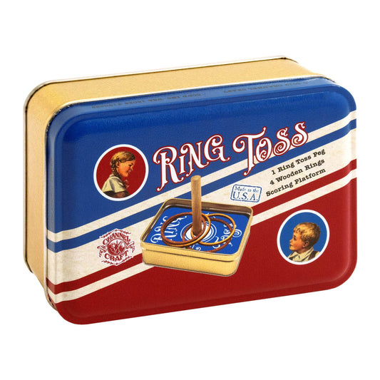 Ring Toss in a Classic Toy Tin - Channel Craft