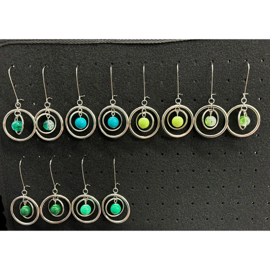 Chainmail Earrings - Costume Jewelry