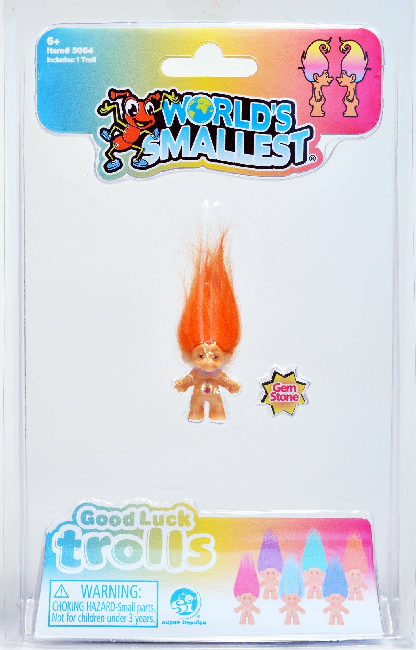 World's Smallest Good Luck Trolls
