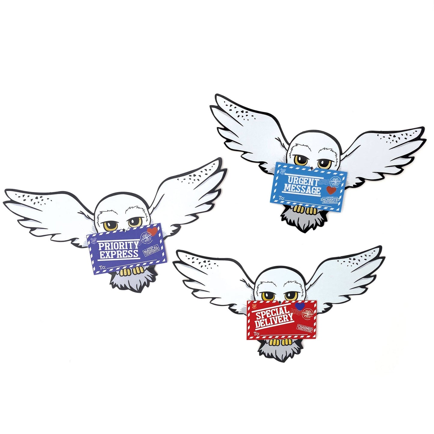 Paper House Productions - Harry Potter Valentine Cards - Harry Potter Owls