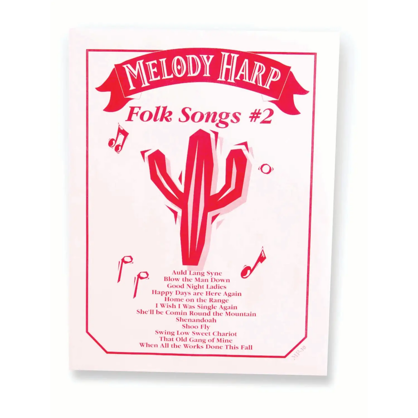 MELODY HARP ® Sheet Music - Folk Songs #2