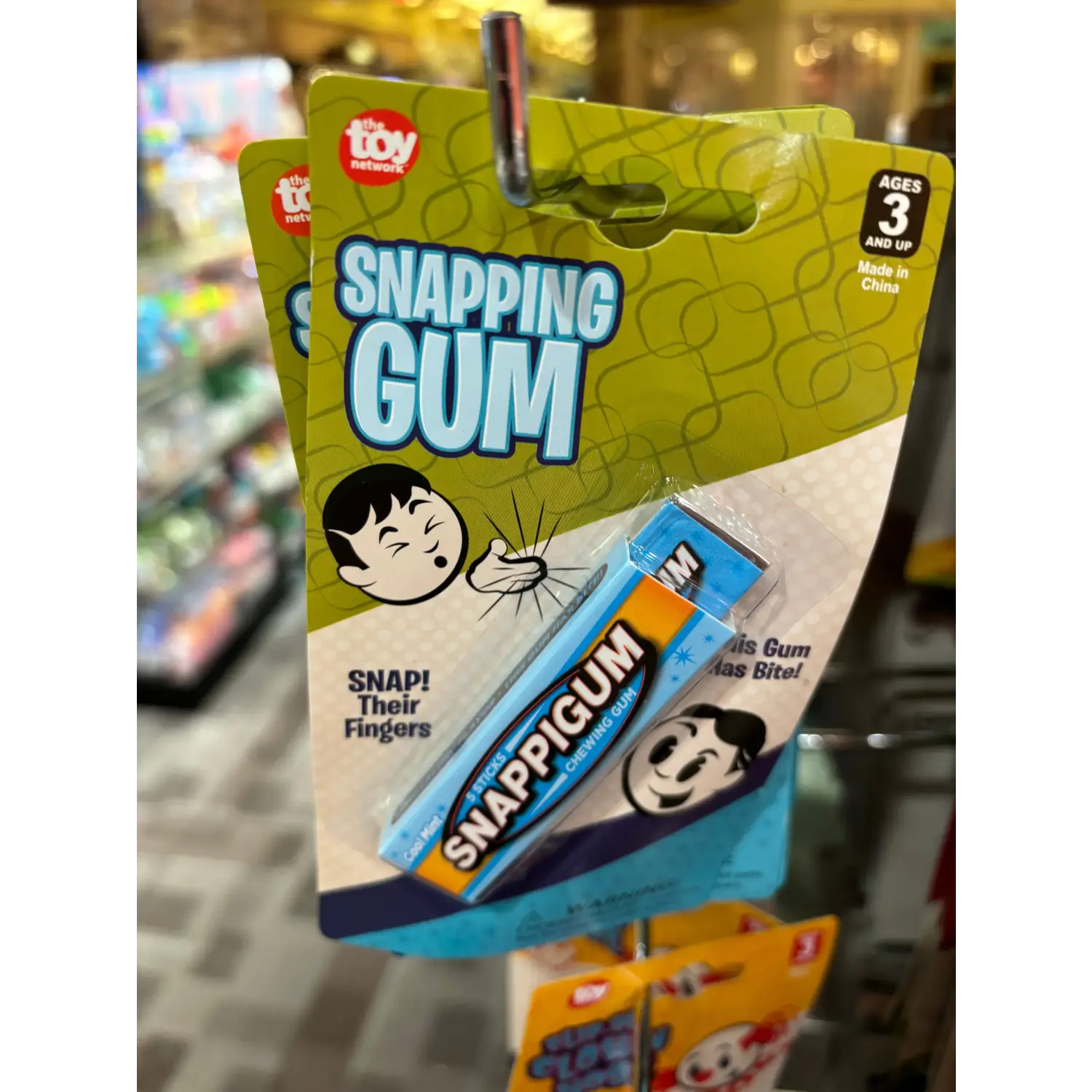 Practical Jokes - 3’’ Snap Gum