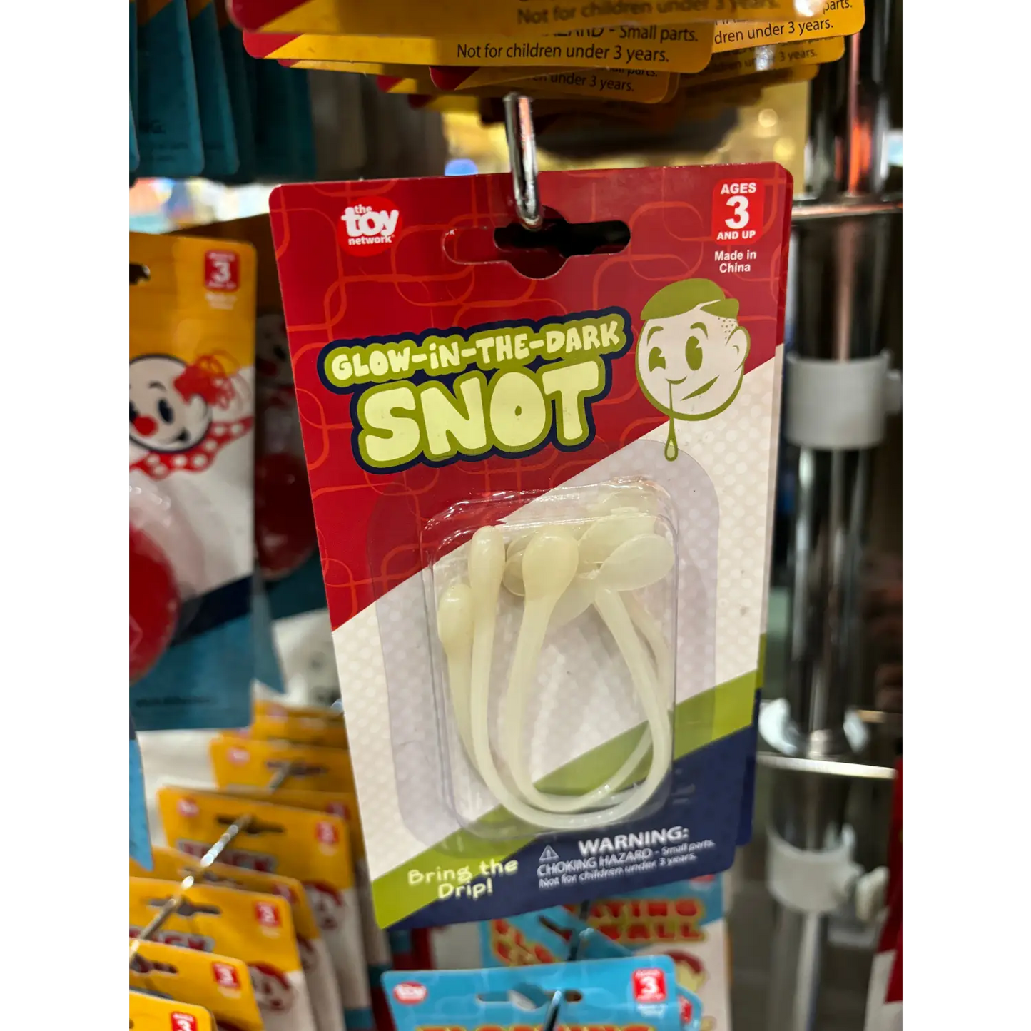 Practical Jokes - Glow in Dark Snot