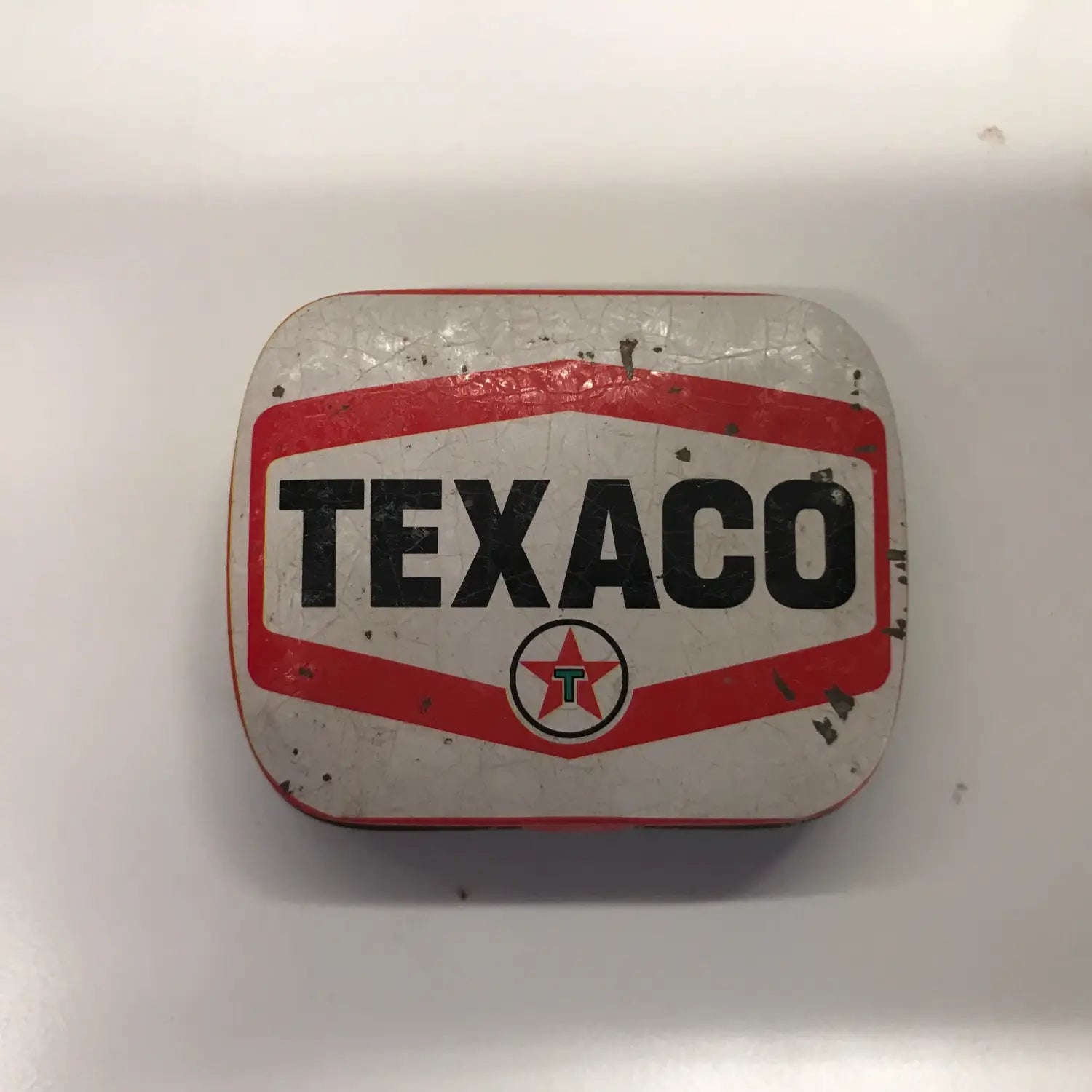 R&B Collectibles TEXACO Pill Mint Box Style Tin Canister