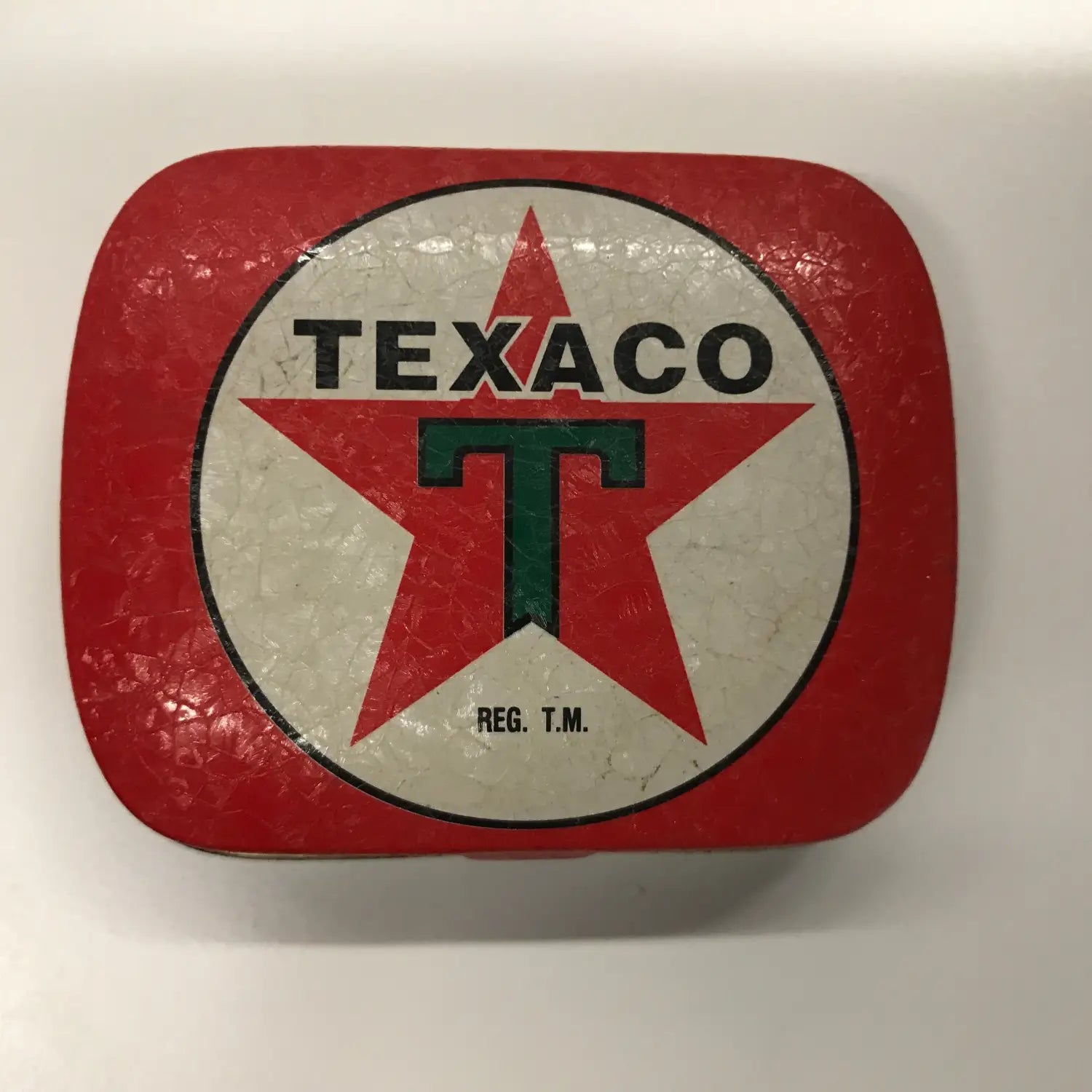 R&B Collectibles TEXACO Pill Mint Box Style Tin Canister