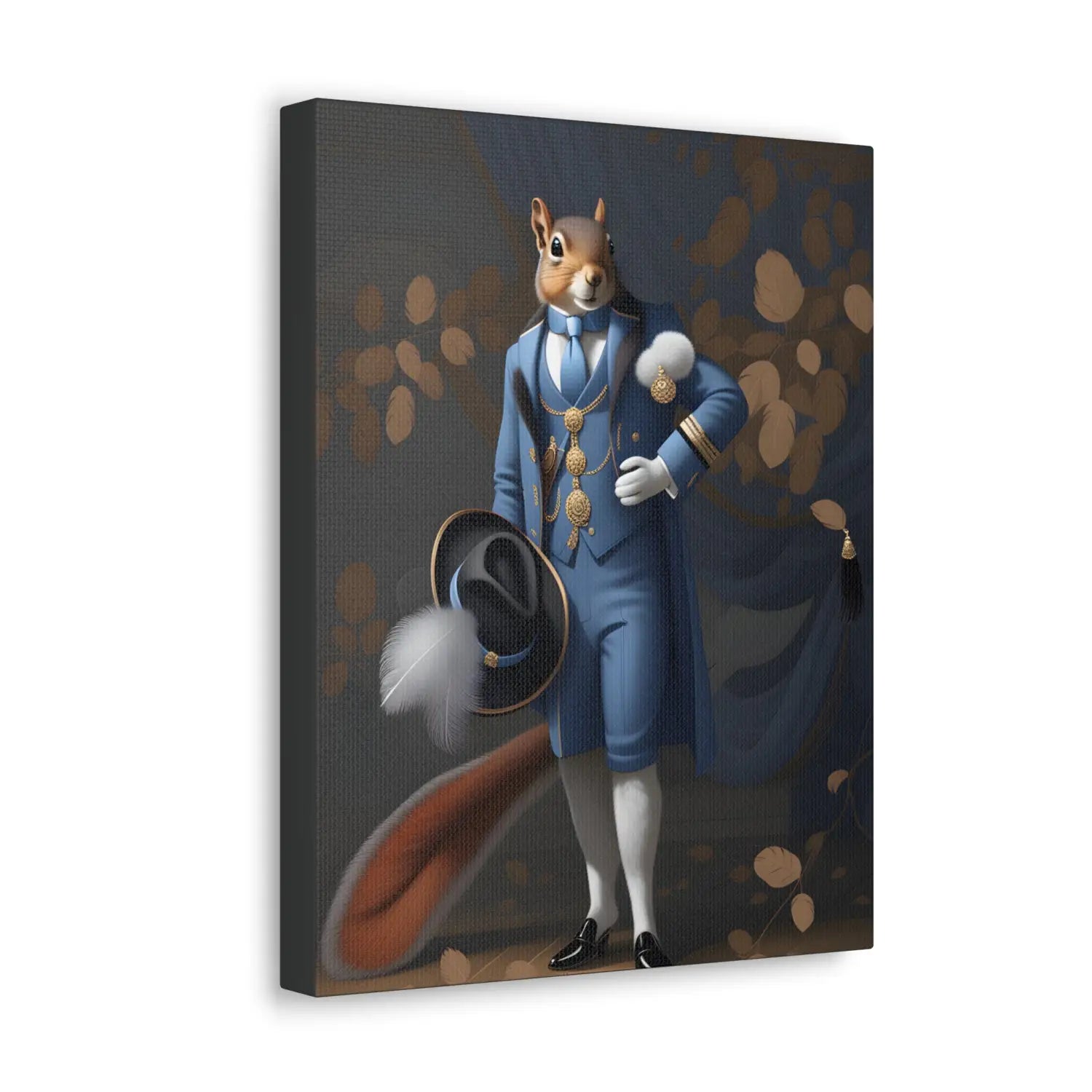 The Blue Squirrel - Canvas
